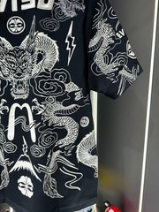 Evisu t shirt tee black S/M/L/XL/XXL