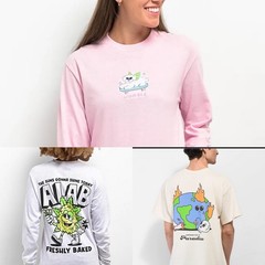 Lot of 3 Tee Shirts ALAB Brand and Warble Brand Size XL New With Tags