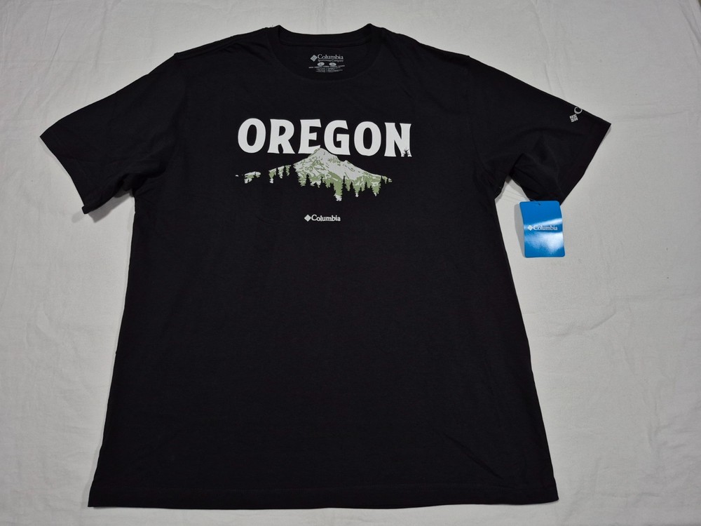 Columbia Men’s Oregon Outdoor/Sports Graphic Training Shirt SZ Large