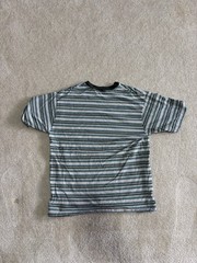 VANS Men’s M Striped Crew Neck Short Sleeve Cotton Knit T-Shirt Embroidered