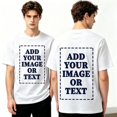 Outdoor Adventure Personalized Custom Text Print Cotton Outdoor Lover T-Shirt