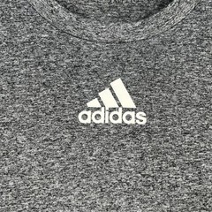 Adidas Creator TEE Shirt Gray Heather Logo Graphic Print Mens 2XL