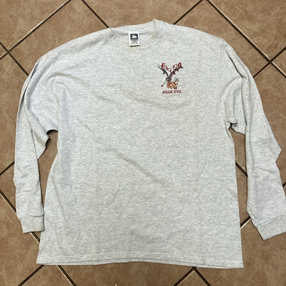 Flying Dog Brewery Ralph Steadman Hunter S Thompson Vintage Long Sleeve T Shirt