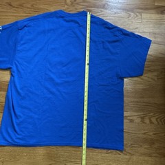 IS POTATO 2022 T-SHIRT – STEPHEN COLBERT LATE SHOW – BLUE – SIZE 2XL – OFFICIAL