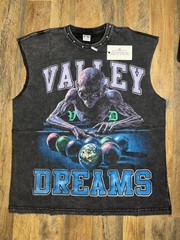 Valley Dream tee shirt Black/White Size XL