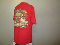 VINTAGE MARGARITAVILLE IT’S 5 O’CLOCK SOMEWHERE GRAPHIC T SHIRT LARGE FREE SHIP