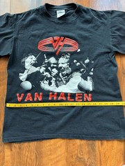 VINTAGE 90s Van Halen 1991 F**Kin Live and Uncensored Tour Single Stitch SZ L