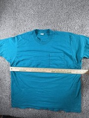 Vintage Streetwear Mens Size XL Blank Short Sleeve T-Shirt Single Stitch
