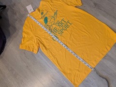 Nike The Art Of The Sport T Shirt Yellow Mens Medium NWT