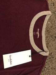 Men’s Short Sleeve T-Shirt – Goodfellow & Co Plum Purple