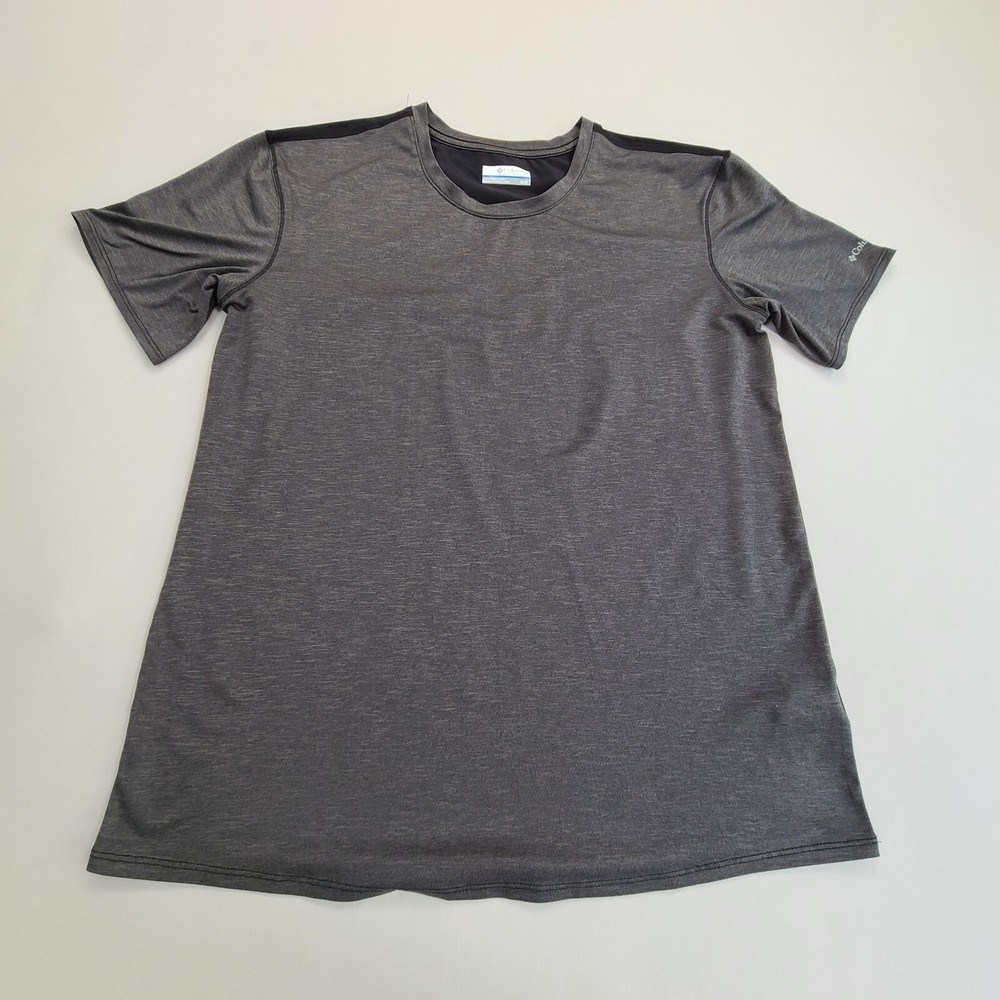 Columbia Shirt Mens Medium Gray Casual Outdoors Sportswear Comfort