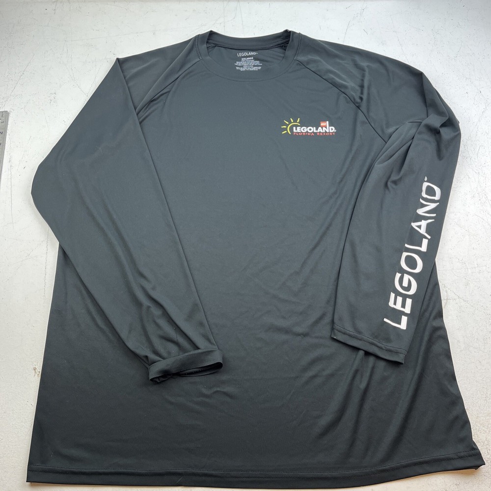 Legoland Florida Resort, Long Sleeve XXL, 100% Polyester. Slight Damage To Cuff.
