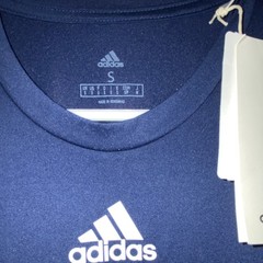 adidas Navy Blue Jersey Graphic Logo Short Sleeve Crew Neck Men’s T-Shirt Size S