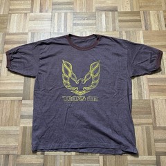 Vintage Pontiac Firebird Trans Am Ringer Tee 2000s XXL