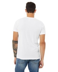 Bella + Canvas 3001CVC 3XL Solid White Blend CVC Jersey Unisex Tshirt
