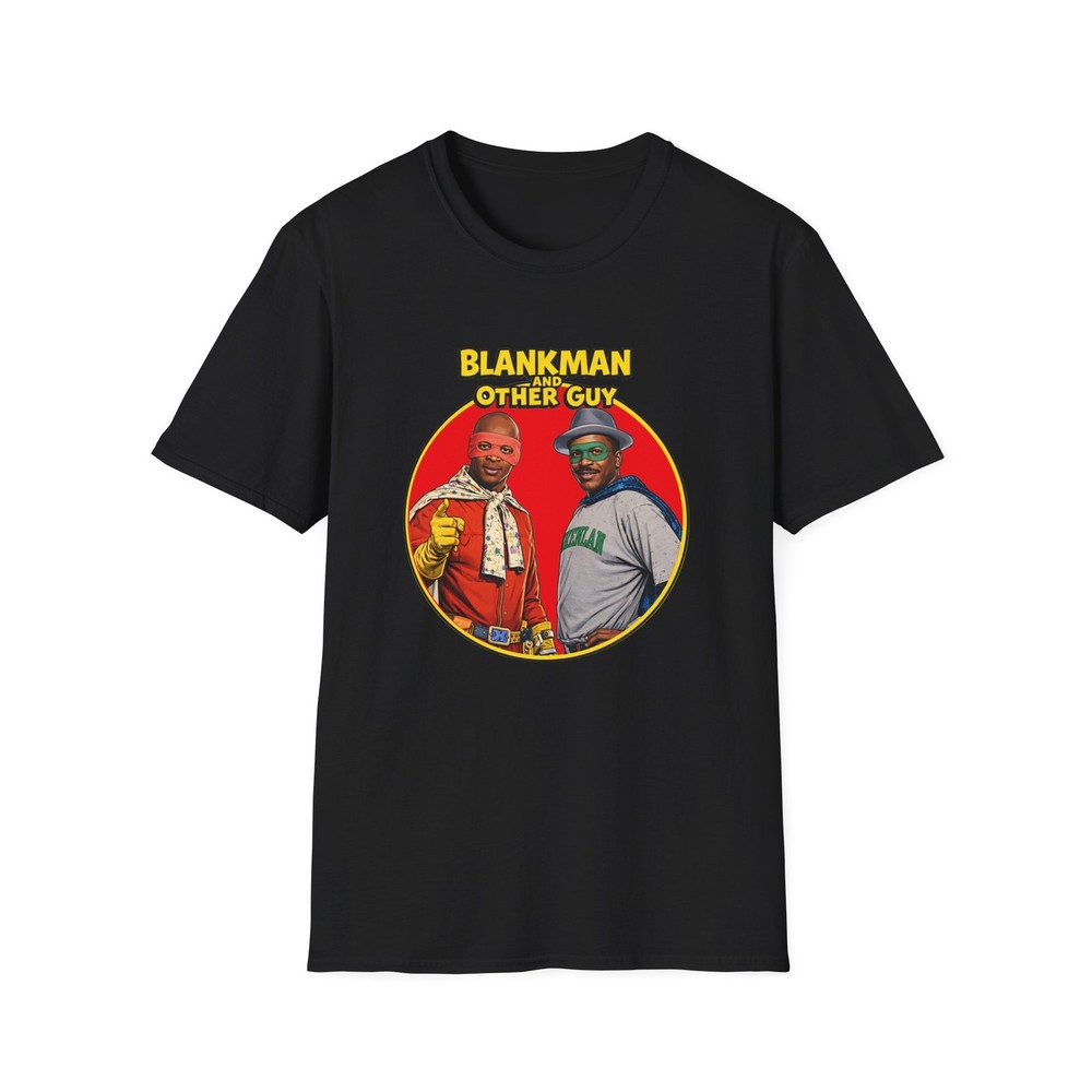 Blankman and Other Guy T-Shirt | Retro Movie Poster Graphic