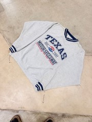 Vintage 90s Gear For Sports Texas Motor Speedway Graphic Ribbed Crewneck