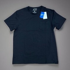 Porter & Ash Mens Essential Performance Crew Classic Tee Shirt Large Black