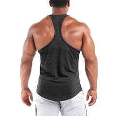 Men’s Workout Stringer Tank Tops Athletic Quick Dry Y-Back Tops Bodybuilding …