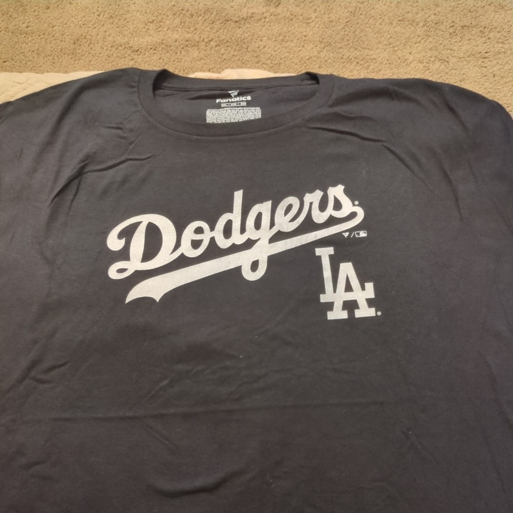 Los Angeles Dodgers 2025 XL NEW Black Tee