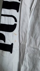 Public Enemy Long Sleeve White Shirt Medium