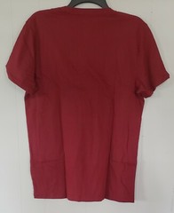 Hollister Men’s Must-Have Crewneck Short Sleeves T-Shirt Burgundy Size Medium