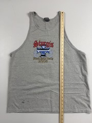 Vintage Choice Apparel Shirt Mens XL Gray Sturgis 2003 Tank Tee Biker Rally