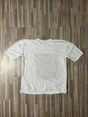 Vintage 90s Sri Lanka Art Tee White T-shirt Elephant Peacock Size Large M/L