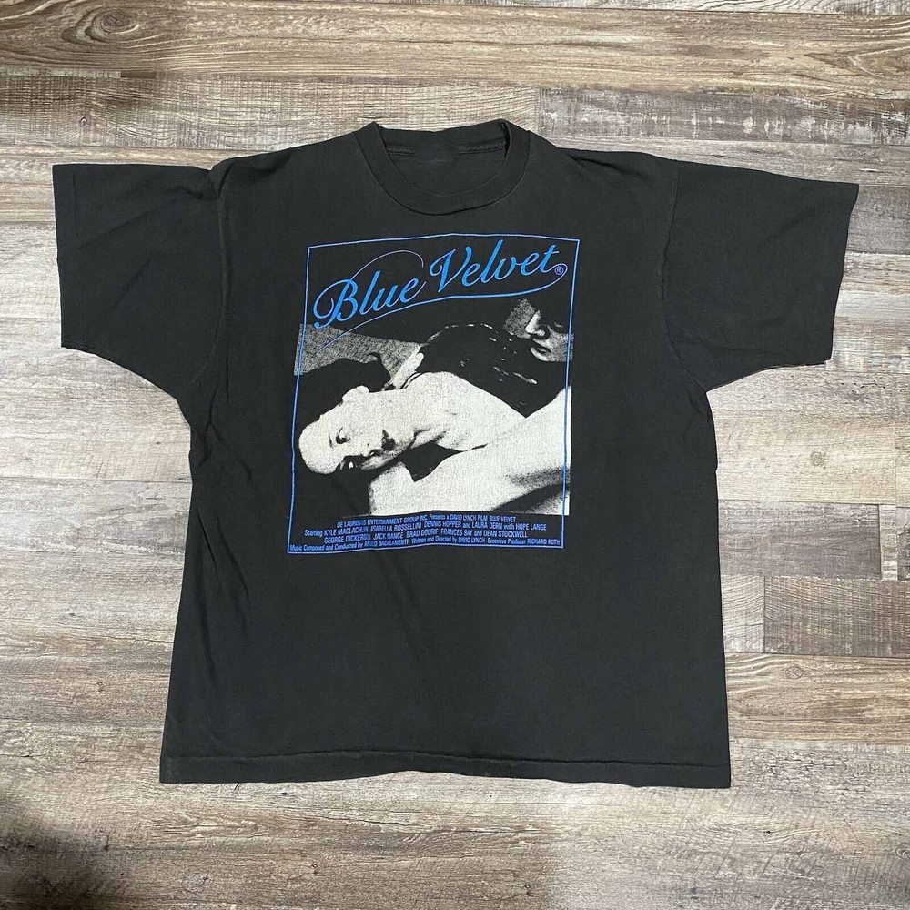 VTG Style Blue Velvet Movie David Lynch Shirt Black Unisex S-2345XL 1H0620