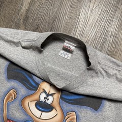 Vintage 2000s Underdog Cartoon Dog Animation TV Promo Shirt Medium