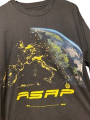 ASAP Rocky ASAP WORLD WIDE T Shirt Mens Large L Black Long Sleeve 2020