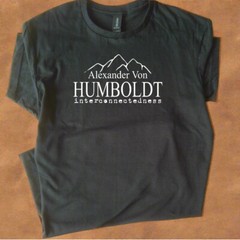 Alexander Von Humboldt T-Shirt – ‘Interconnectedness’, Environment, S-XXL