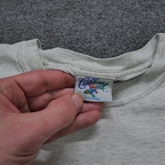 Vintage Caribbean Soul T Shirt Mens XL Grey Parrot Poker Party 2006 Y2K