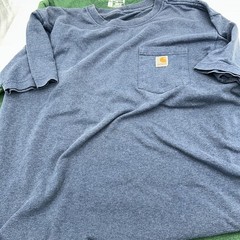 Carhartt Loose Fit Sz Large Lot Of 2 Green X 1 And 1 Blue Pocket Chest 48”
