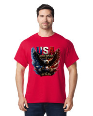 USA Soccer Fan Unisex T-Shirt World Cup 2026 American Football Supporter Tee
