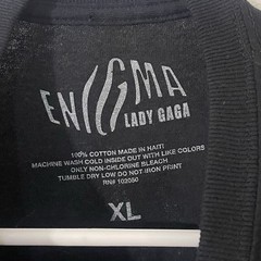 Lady Gaga Enigma Jazz Piano 2018 Las Vegas Residency Men’s Shirt XL Black
