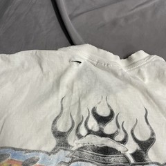 Vintage Got Sand? Distressed Thrashed White T Shirt Size Mens Large Beach Surf