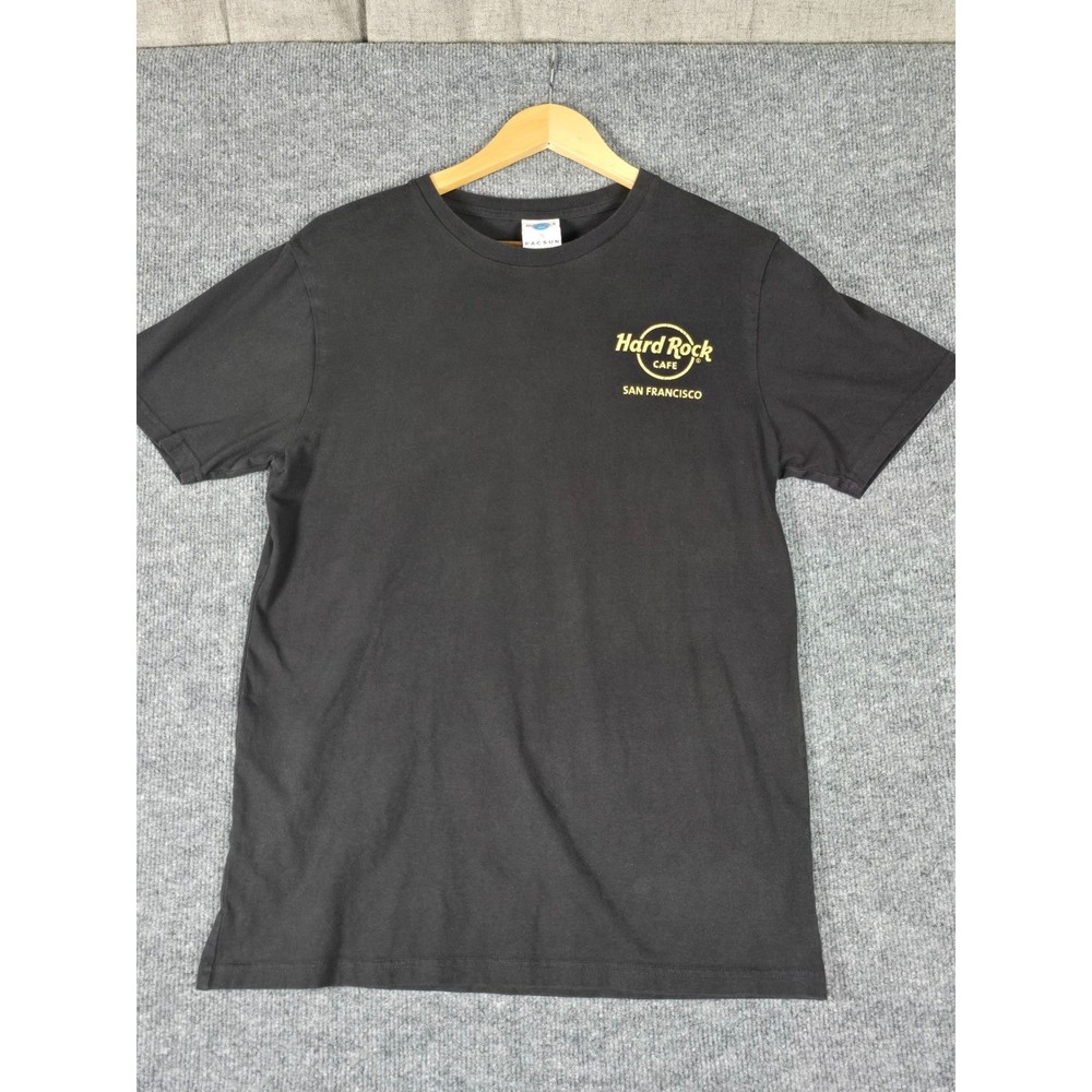 Hard Rock Cafe San Francisco Graphic T Shirt Mens Medium Black Short Sleeve Tee