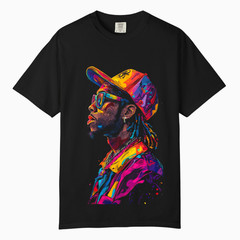 Urban Pop Hip Hop Graphic Tee, Comfort Colors T Shirt, Unisex Streetwear Tee
