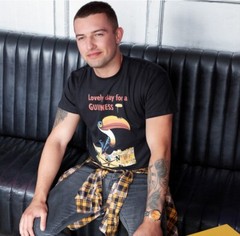 Lovely Day for a Guinness Black T-Shirt Cotton Men’s Beer Toucan Summer Tee Tee
