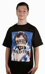 Property Of Hall Of Fame 449 Knockout 7.0 Black Short Sleeve Tee Cotton T-Shirt