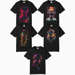 Mens Neon Hip Hop Urban T-Shirt, Comfort Colors T Shirt, Unisex Streetwear Tee