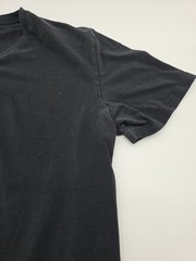 Express T-Shirt Men XL V-Neck Black Stretch Solid.#41160