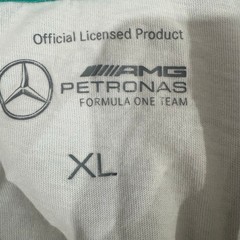 Mercedes AMG Petronas F1 Graphic Tee Mens XL White Foil 701222348
