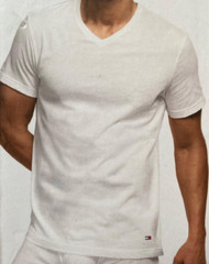 Tommy Hilfiger Mens T Shirt Undershirt New V or Crewneck (Single Shirt)