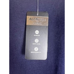 Alfani Mens Dark Navy AlfaTech Stretch Crew Neck T Shirt Sz Small NWT