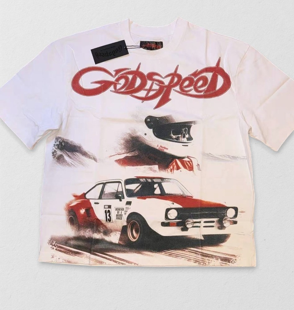 NEW Godspeed Men’s Abu Dhabi Desert Challenge White T-Shirt High-Quality S-XL