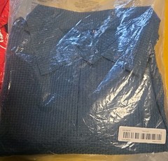 Men’s Super Soft Lapel Neck T-Shirt- Stretchy & Breathable, Dark Cyan SZ L, XL