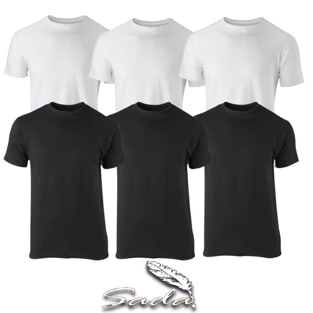 Sada Crew-Neck T-shirt Sort-sleeve (6pc)