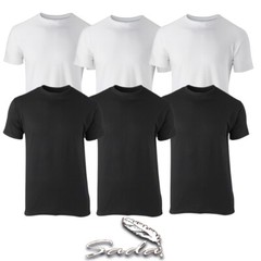 Sada Crew-Neck T-shirt Sort-sleeve (6pc)